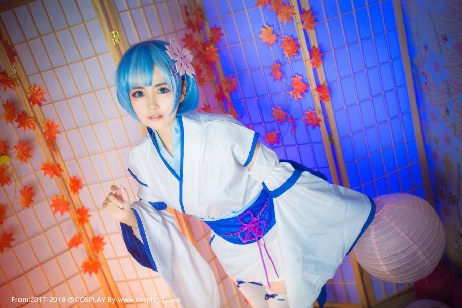 甜美可爱小萝莉拉姆雷姆幼年Cosplay(图7)
