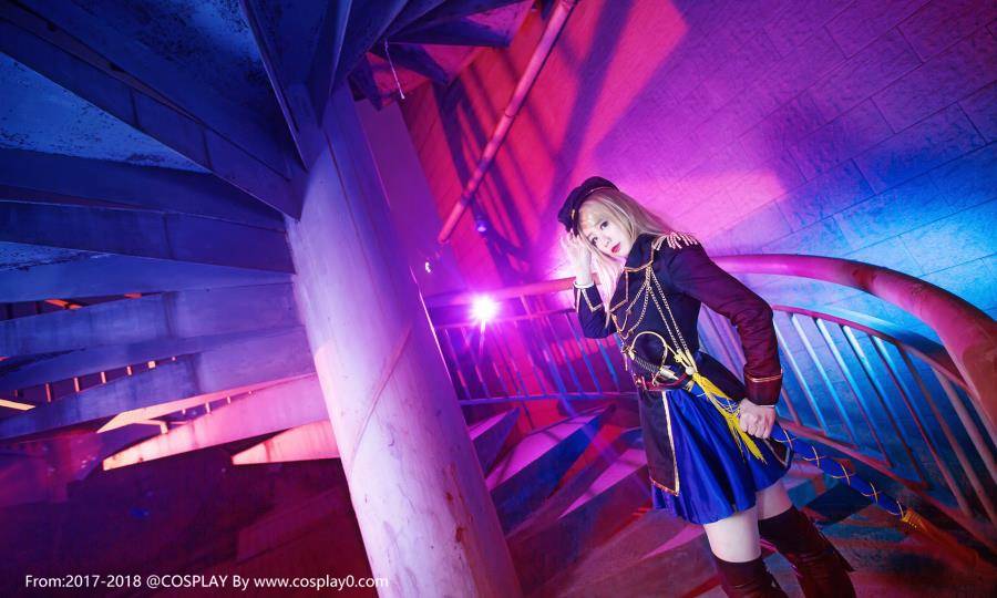 半次元萌妹子neko栉名安淡岛世理制服Cosplay(图10)