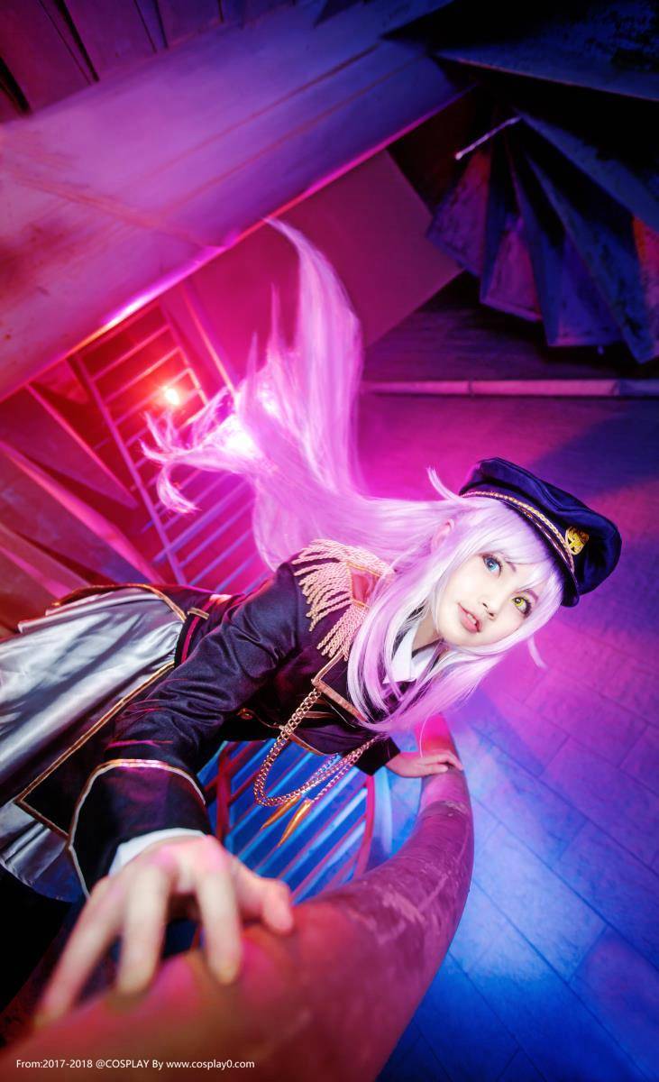 半次元萌妹子neko栉名安淡岛世理制服Cosplay(图3)