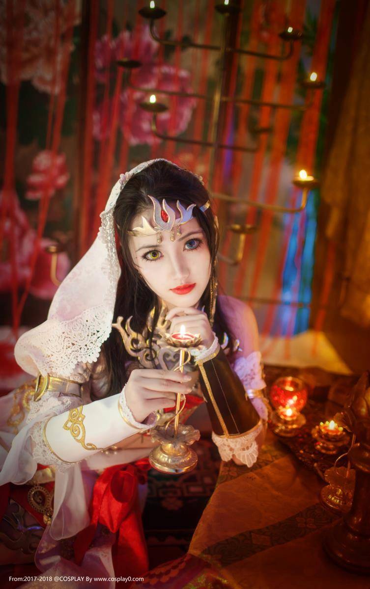 极品御姐剑网三Cos正片 明教喵姐Cosplay(图2)