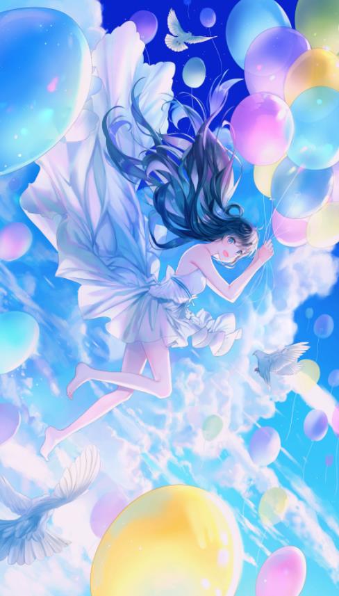 [Pixiv精选] 轻飘飘地浮动♡气球插画特辑(图5)