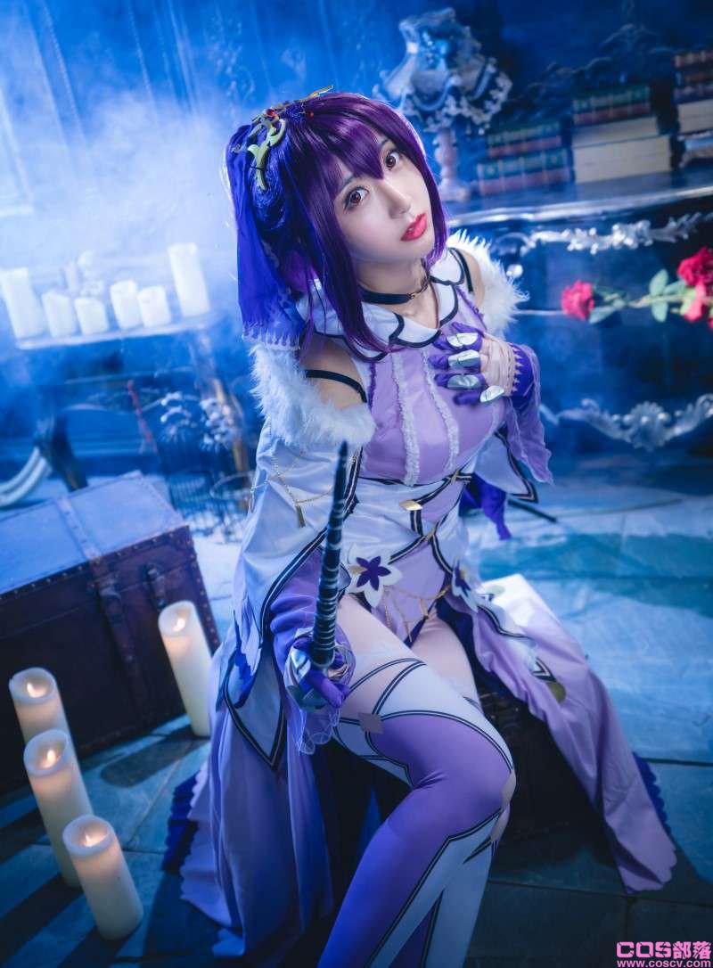 微博红人Coser@黑川 斯卡蒂【26P/523MB】(图4)