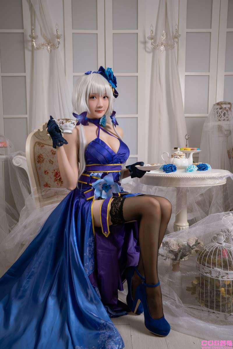 动漫Coser@瓜希酱 光辉 茶会【18P/88MB】(图3)