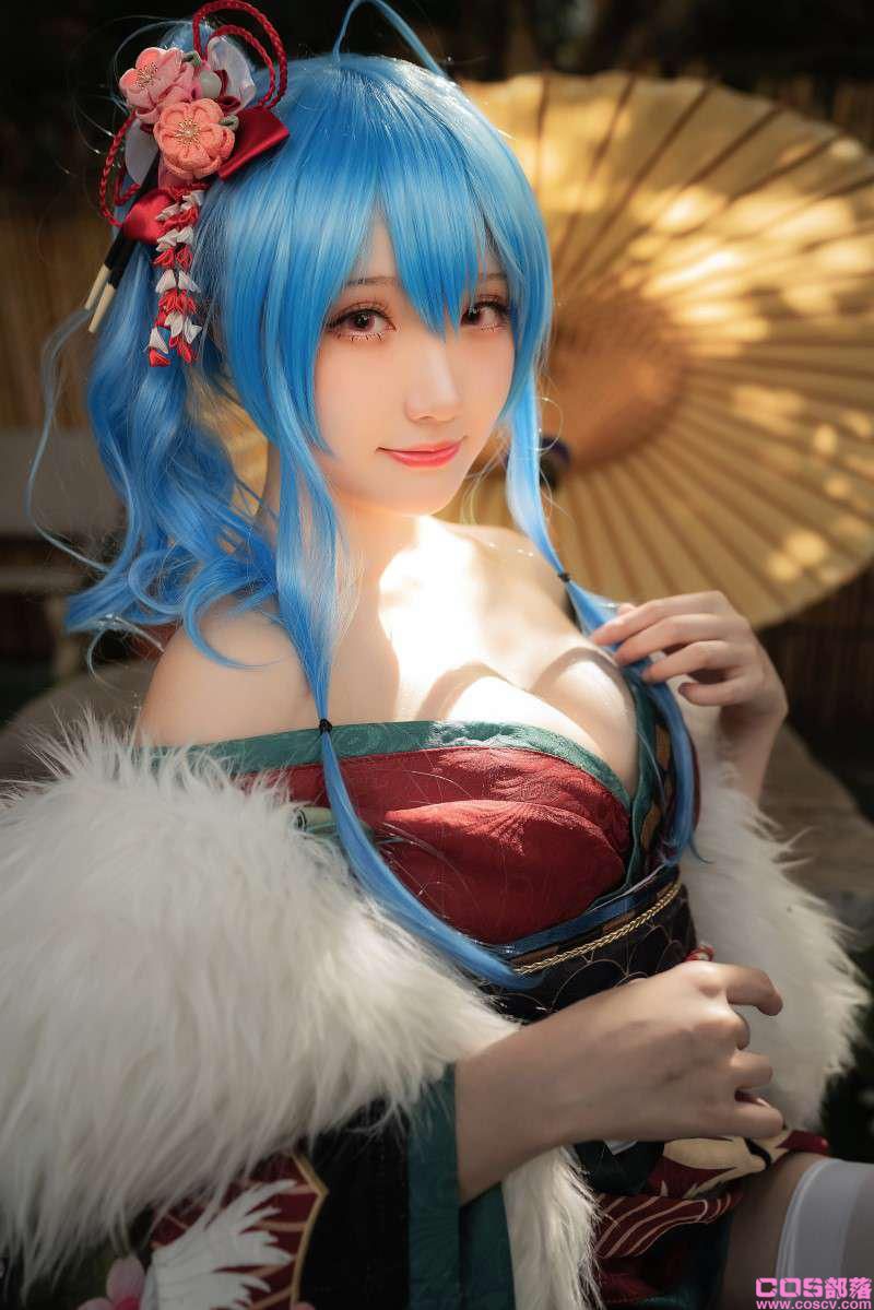 动漫Coser@瓜希酱 圣路易斯 月下之饮 [14P/67MB】(图3)