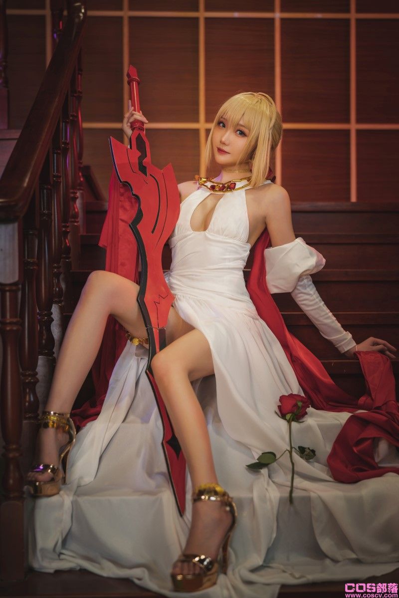 动漫Coser@瓜希酱 尼禄英灵正装【20P/73MB】(图4)
