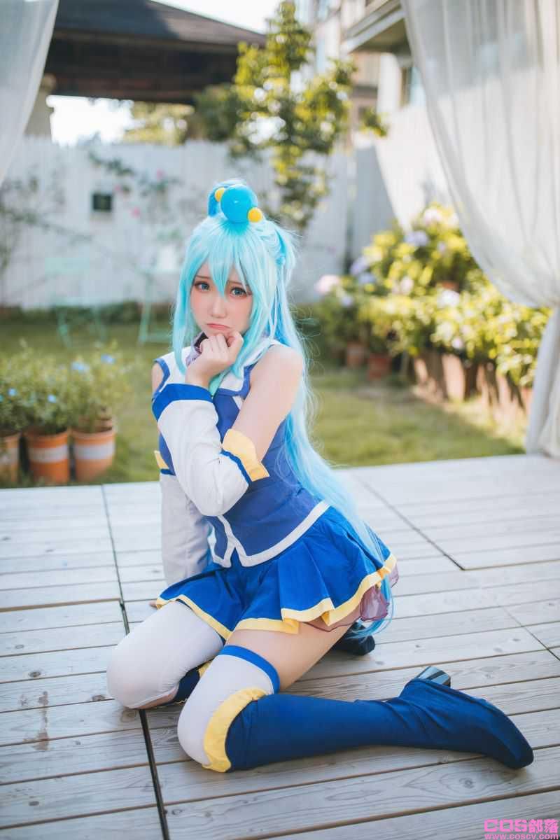 动漫Coser@瓜希酱 阿库娅单人+与惠惠双人【18P/115MB】(图4)