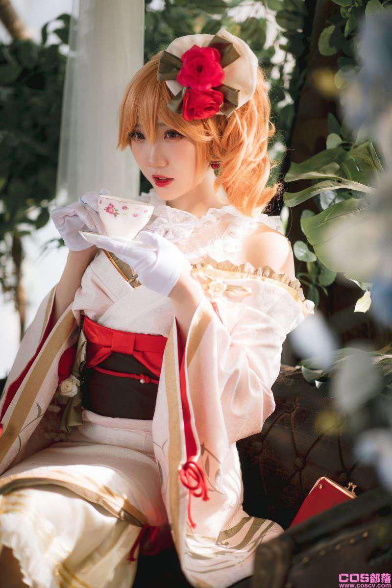 动漫Coser@瓜希酱 碧蓝航线 黎塞留和服【22P/134MB】(图4)