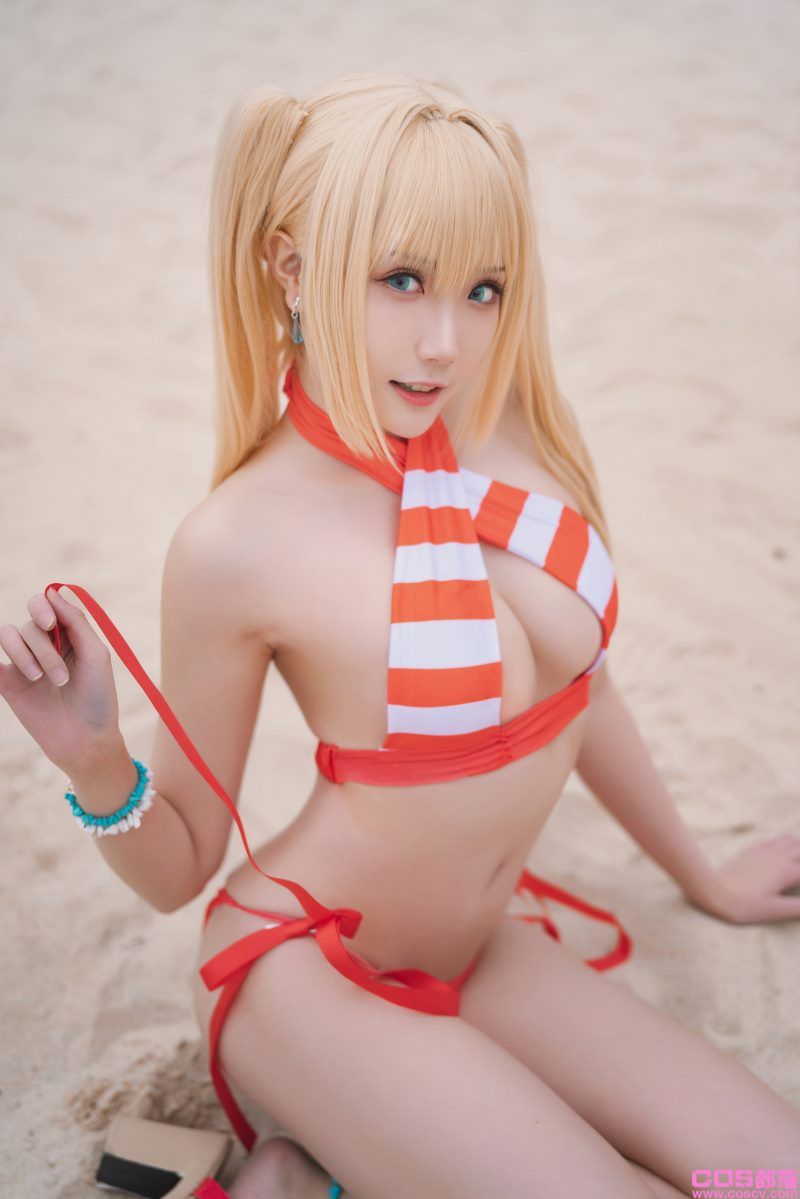 动漫Coser@瓜希酱 尼禄水着【20P/91MB】(图3)