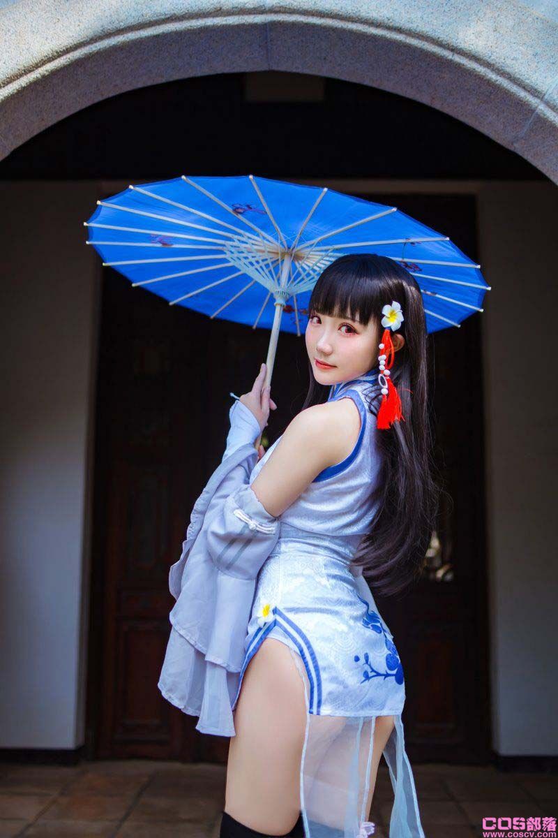 动漫Coser@瓜希酱 碧蓝航线 逸仙【22P/96MB】(图3)