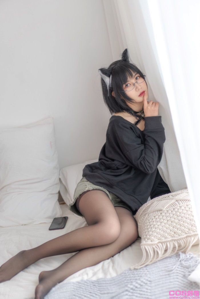 微博妹纸@逐月SU 日常猫娘【27P/61MB】(图3)