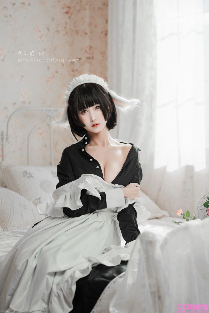 知名动漫博主@三度_69 兔耳女仆【36P/389MB】(图3)