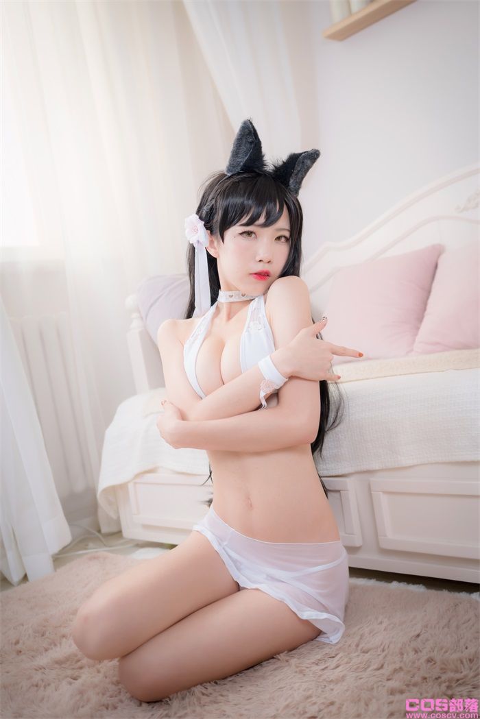 知名动漫博主@水淼aqua 爱宕犬 水着【22P/208MB】(图2)