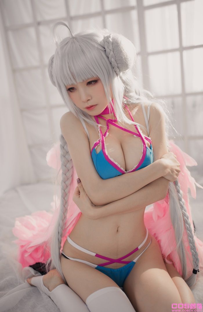 知名动漫博主@水淼aqua 可畏 水着【30P/224MB】(图2)