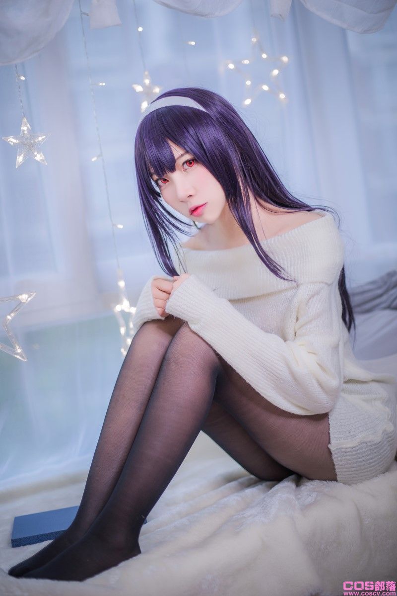 人气动漫博主@二佐Nisa 霞之丘诗羽学姐毛衣【47P/99MB】(图3)