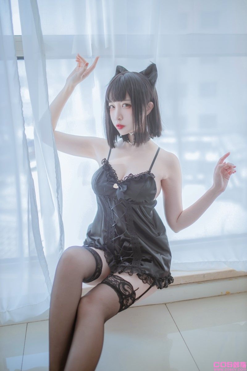 人气动漫博主@二佐Nisa&日奈娇 私房双人猫耳【43P/422MB】(图2)