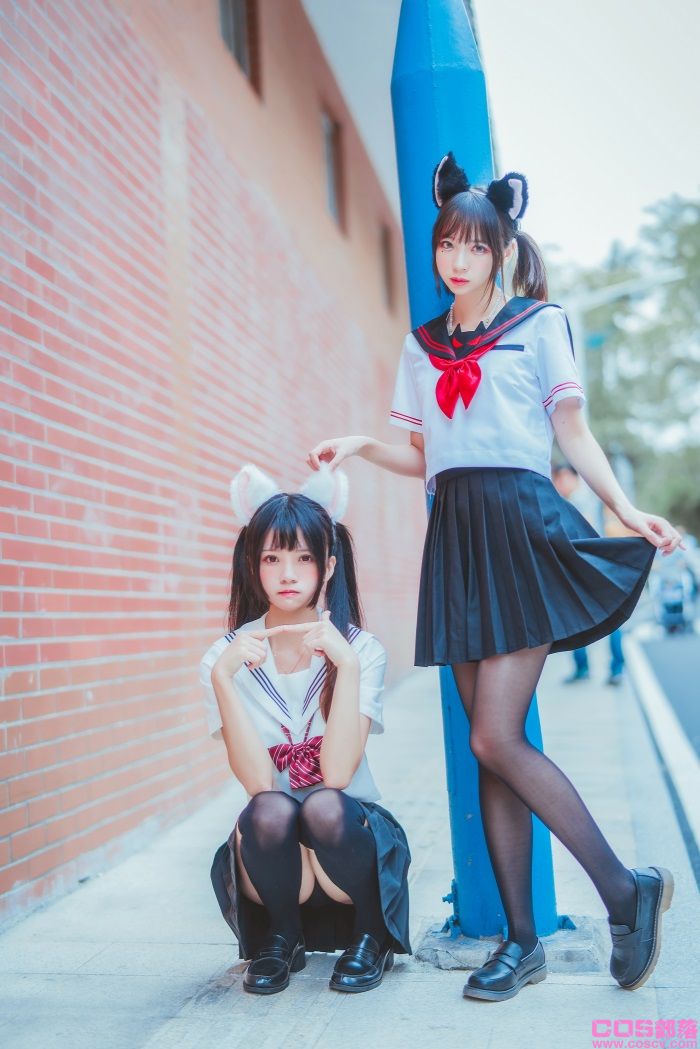 罗利风COS 桜桃喵&疯猫ss - JK百合2【31P/349MB】(图4)