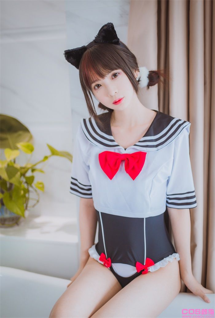 网紅Coser@疯猫ss -浴缸【33P/225MB】(图2)