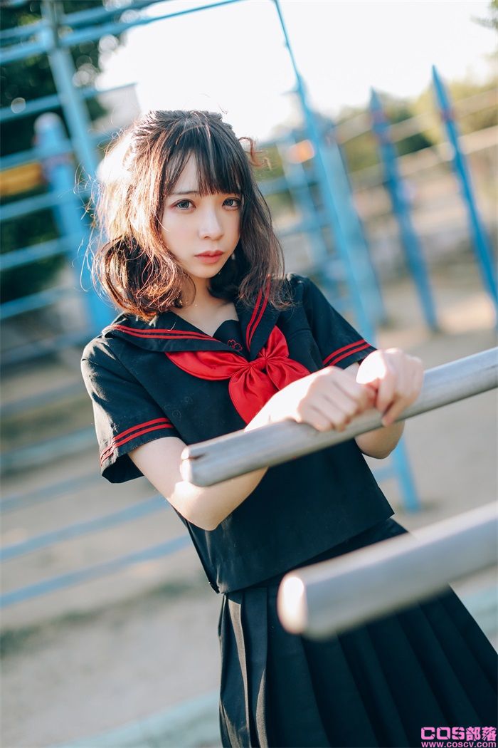 网紅Coser@疯猫ss – 室外JK【18P/155MB】(图2)