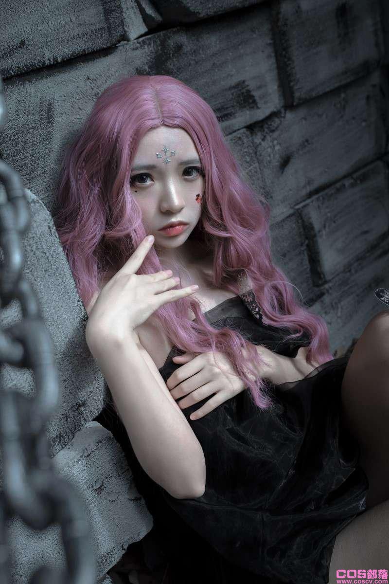 网紅Coser@疯猫ss 化蝶【60P/775MB】(图4)
