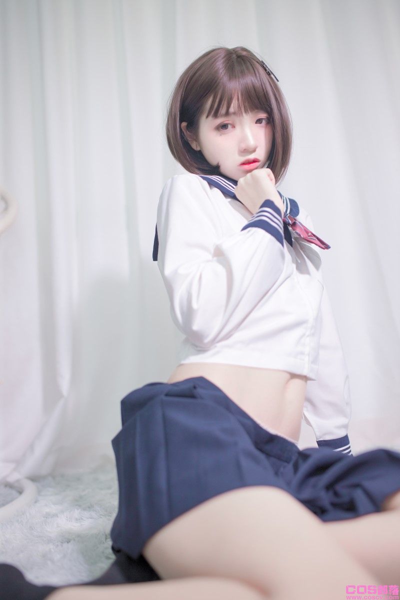 网紅Coser@疯猫ss 居家JK【40P/550MB】(图4)