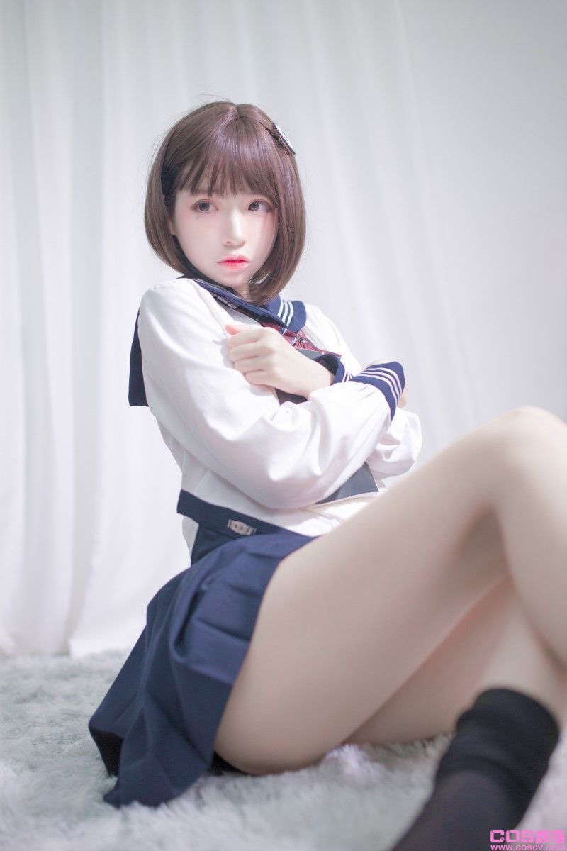 网紅Coser@疯猫ss 居家JK【40P/550MB】(图3)