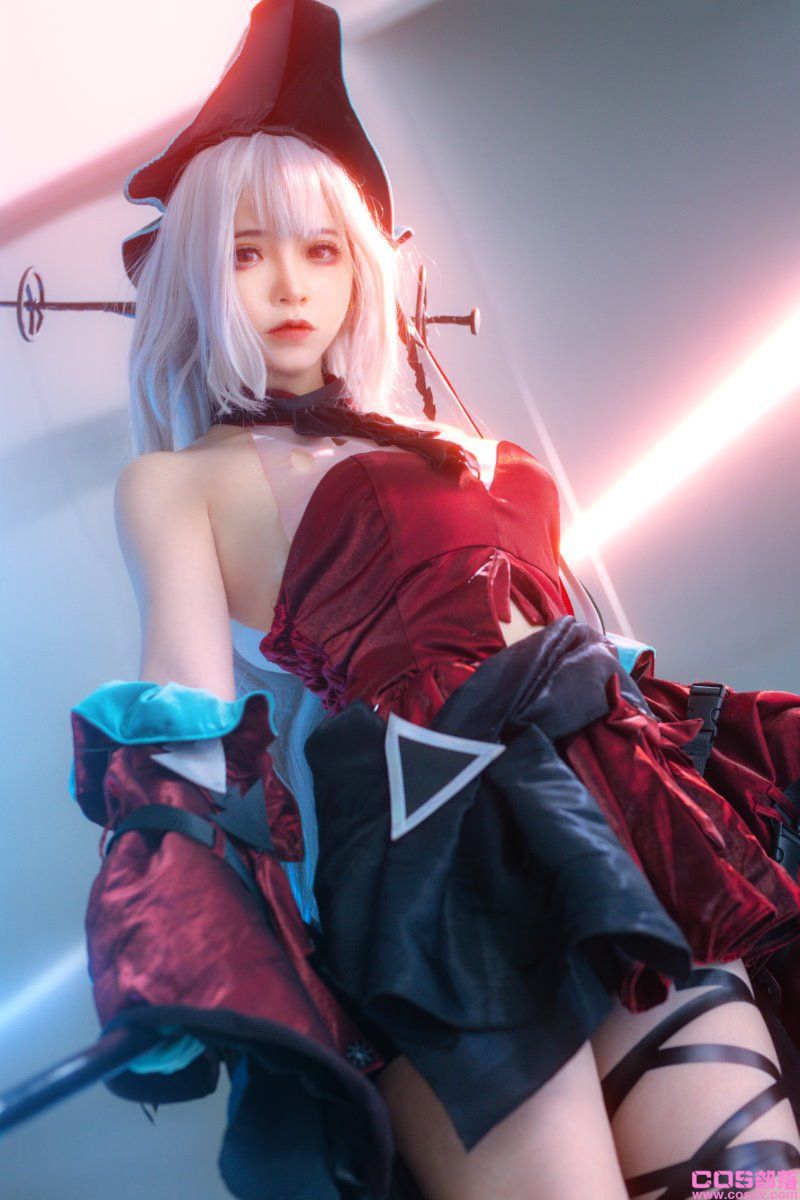 网紅Coser@疯猫ss 浊心斯卡蒂【18P/356MB】(图3)