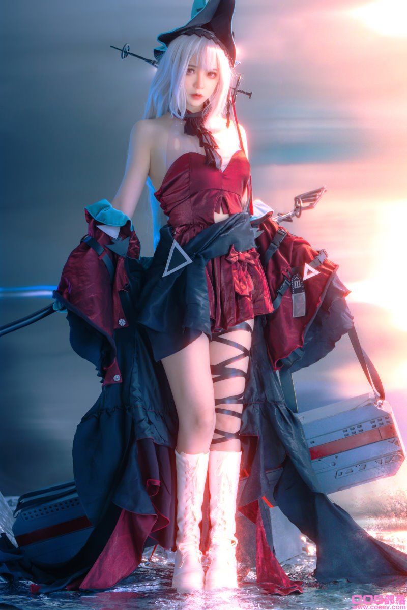 网紅Coser@疯猫ss 浊心斯卡蒂【18P/356MB】(图2)