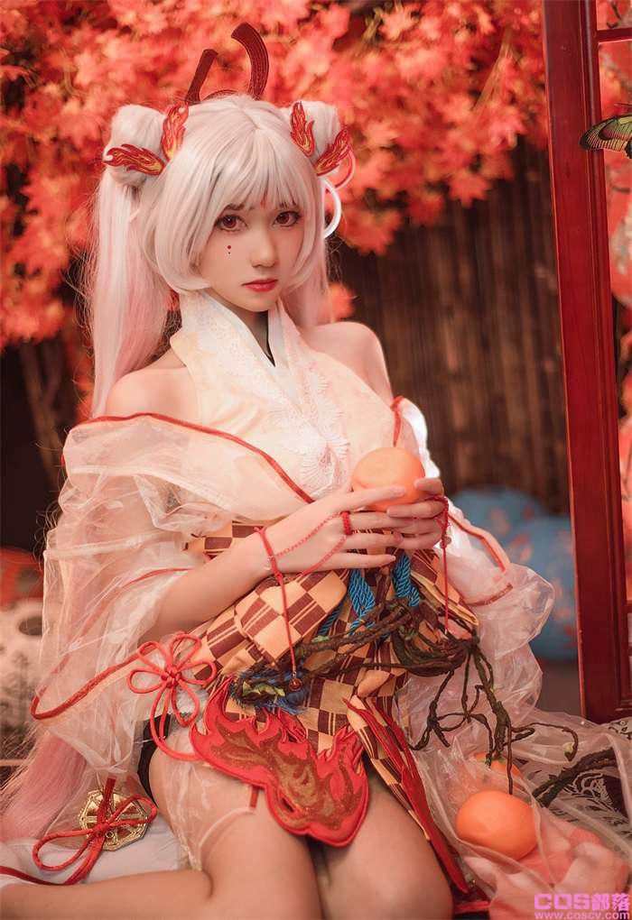 微博红人动漫Coser@南桃Momoko 不知火和服【13P/43.2MB】(图4)