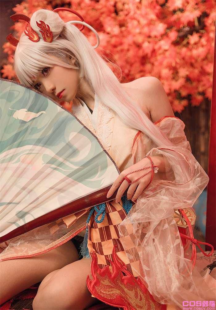 微博红人动漫Coser@南桃Momoko 不知火和服【13P/43.2MB】(图3)