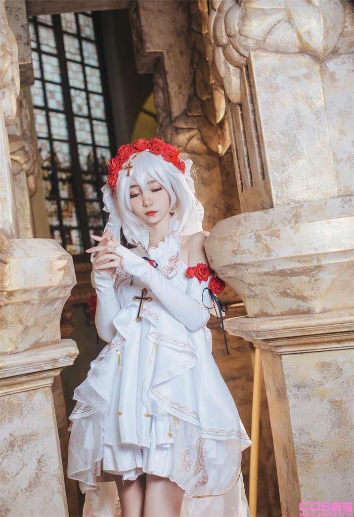 微博红人动漫Coser@南桃Momoko 德丽莎花裳月纱【16P/31MB】(图3)