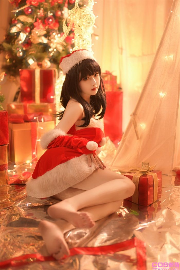 人气动漫Coser@Shika小鹿鹿 圣诞六花【10P/103MB】(图3)