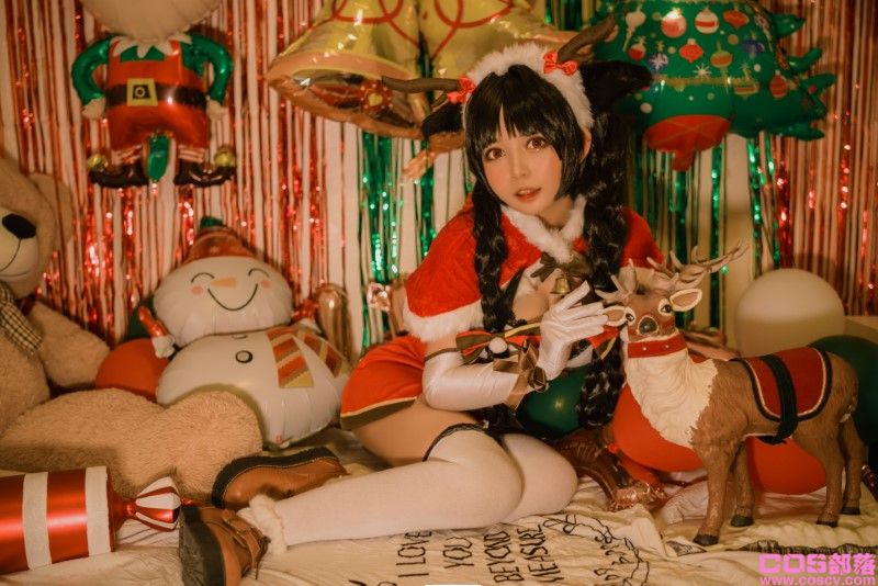 知名动漫博主@黑猫猫OvO 大潮圣诞【16P/415MB】(图3)
