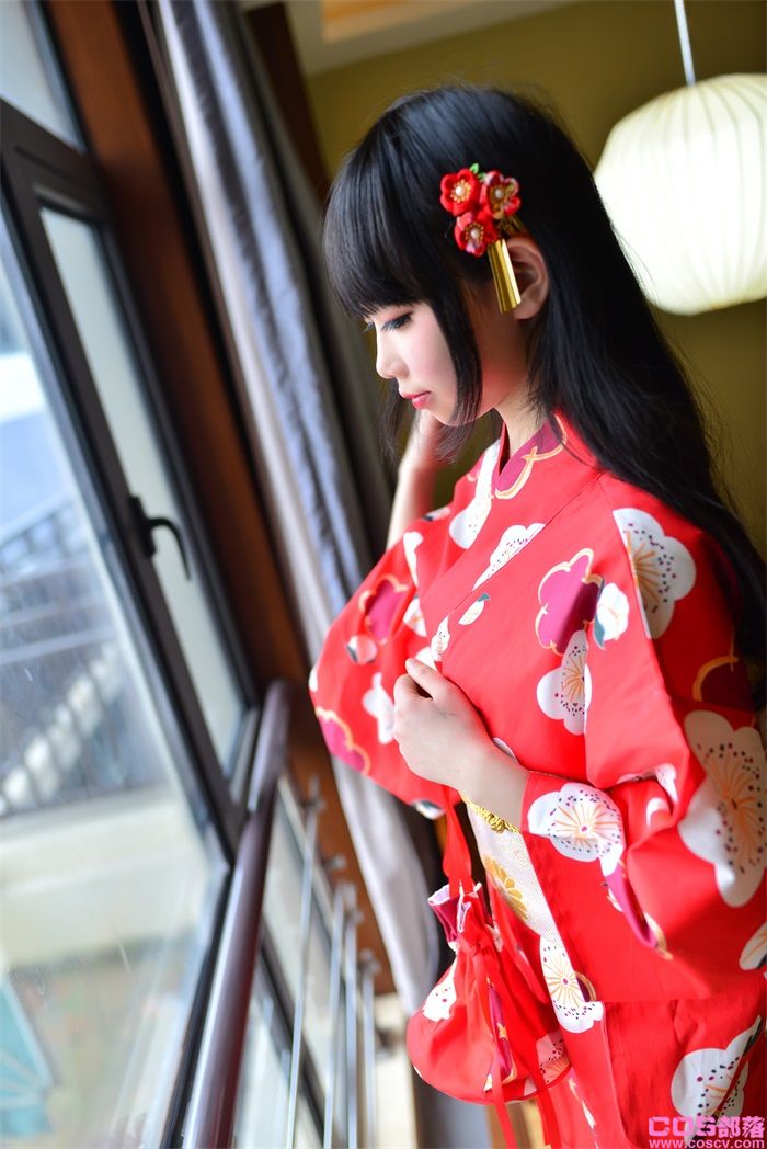 网紅Coser@雪琪 - 和服【14P/137MB】(图2)