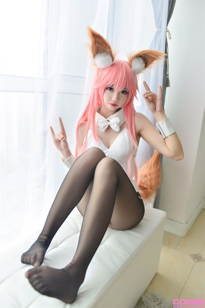 微博红人Coser@雪琪SAMA - 玉藻前兔女郎【30P/286MB】(图2)