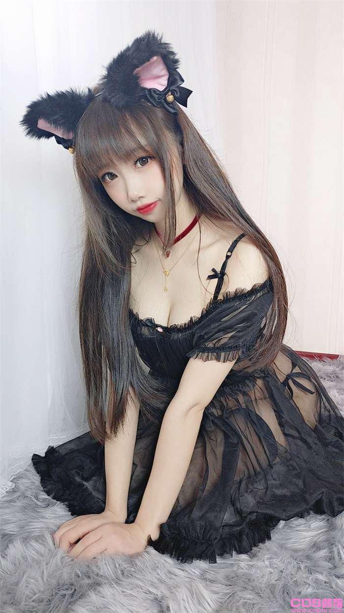 微博红人Coser@雪琪SAMA - 猫耳女友【50P/3V/217MB】(图3)