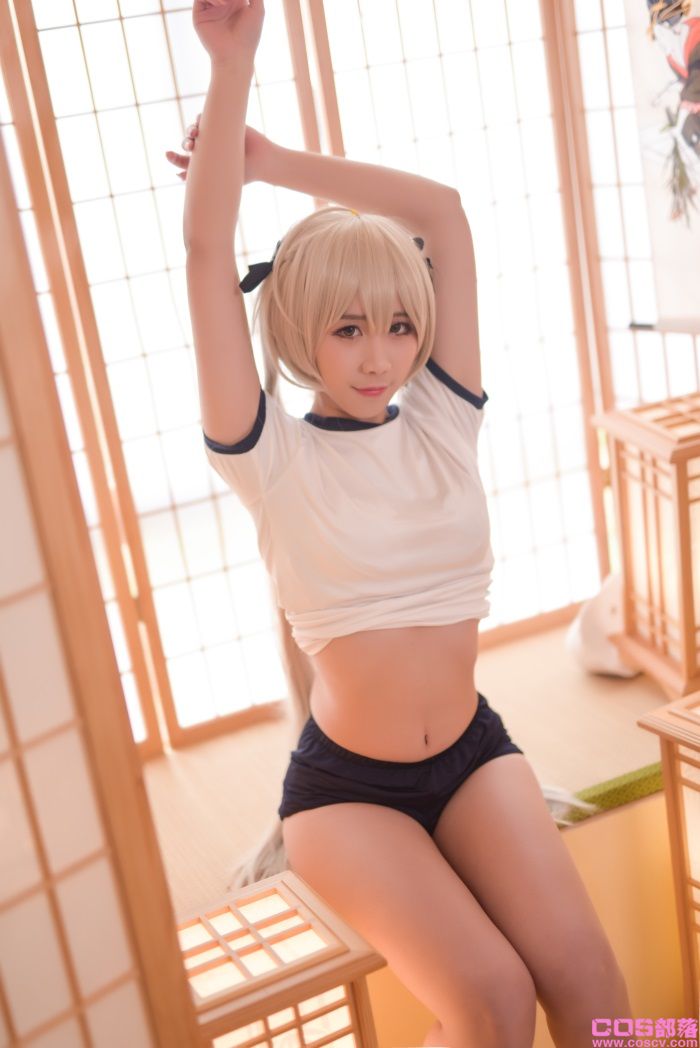 知名动漫博主@九曲Jean - 穹妹 体操服【29P/235MB】(图3)