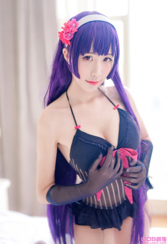 知名动漫博主@九曲Jean - 黑色睡衣学姐【17P/163MB】(图2)