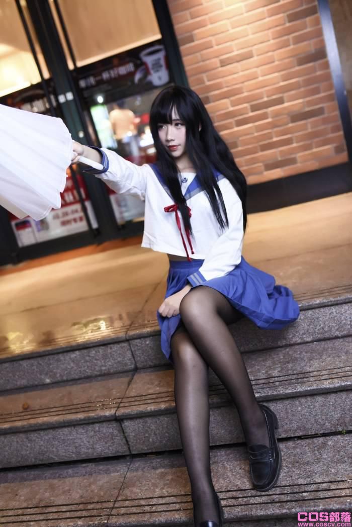 知名动漫博主@九曲Jean - 雨天JK【21P/309MB】(图2)