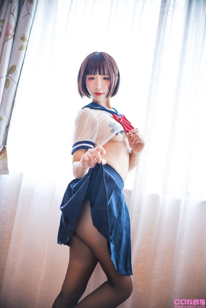 知名动漫博主@九曲Jean - 透明JK【21P/153MB】(图2)