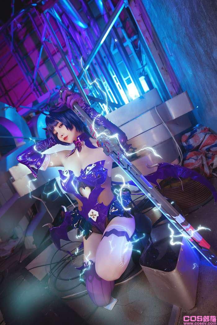 知名动漫Coser@rioko凉凉子 魅魔芽衣【22P/697MB】(图2)