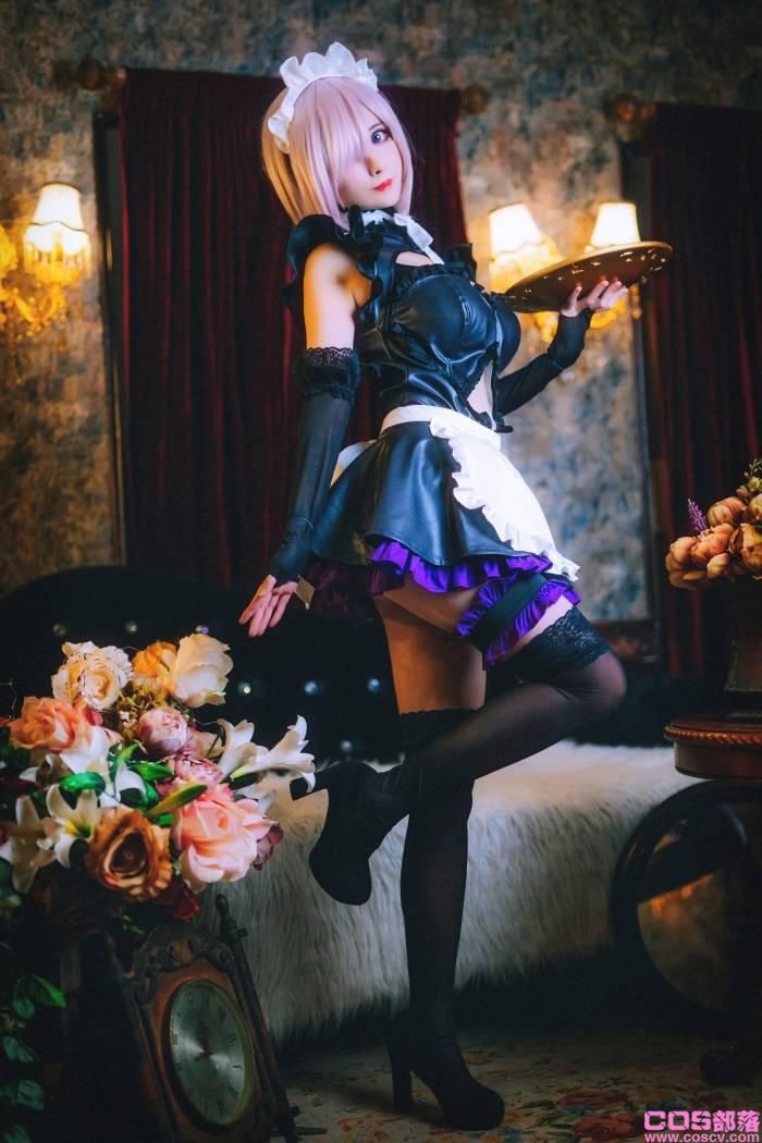 知名动漫Coser@rioko凉凉子 玛修【21P/175MB】(图4)