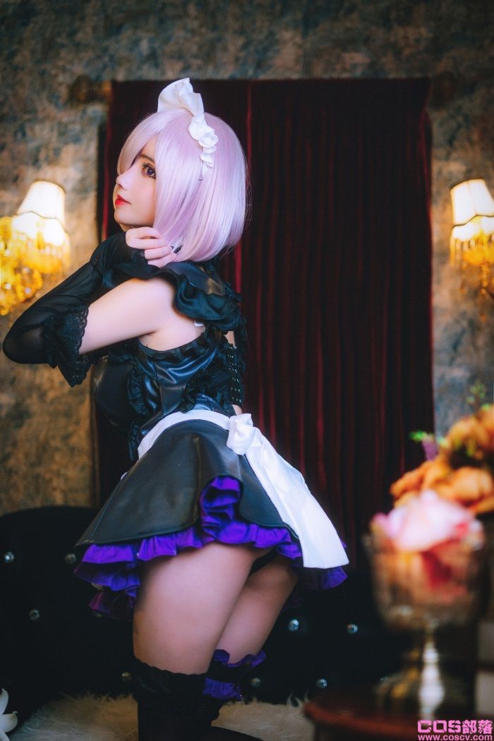 知名动漫Coser@rioko凉凉子 玛修【21P/175MB】(图2)