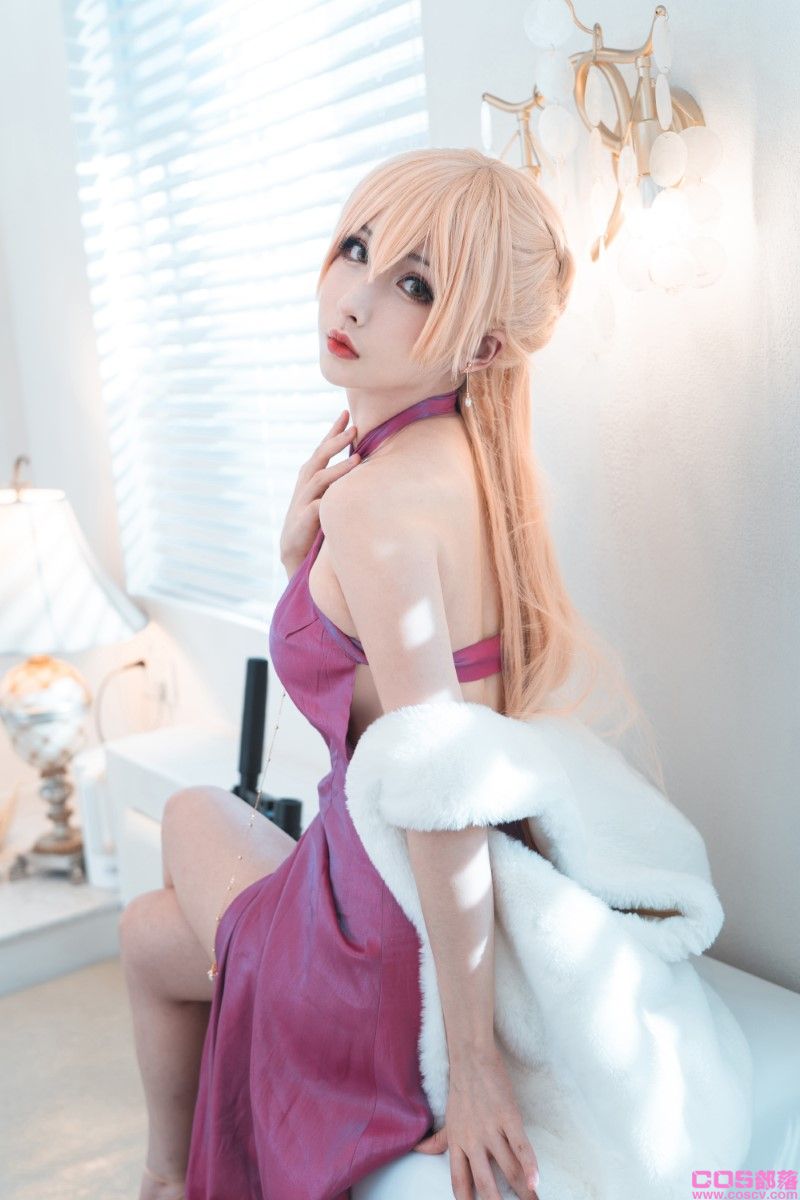 知名动漫Coser@rioko凉凉子 OTS-14礼服【25P/1V/233MB】(图3)