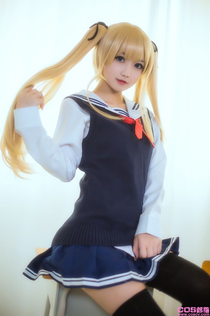 微博红人@鬼畜瑶在不在w 校服【15P/168MB】(图2)