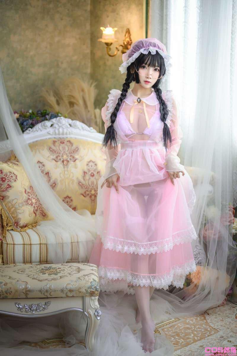 微博红人@鬼畜瑶在不在w 透明女仆【40P/604MB】(图4)