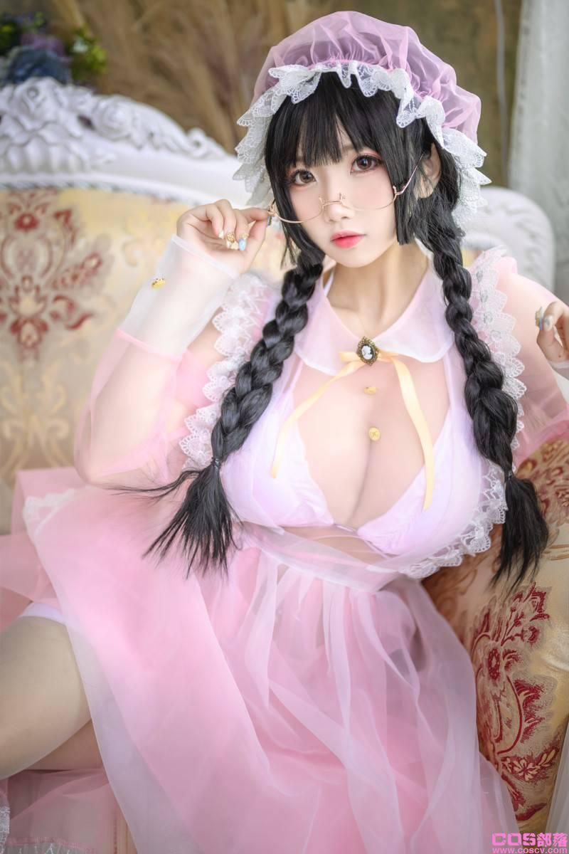 微博红人@鬼畜瑶在不在w 透明女仆【40P/604MB】(图3)