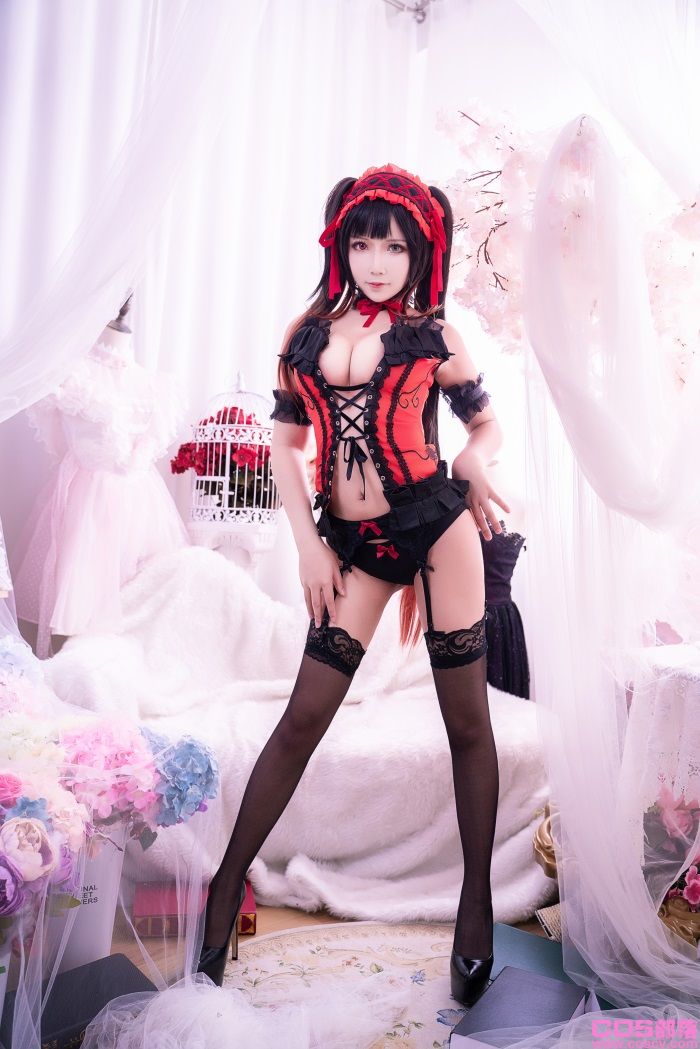 微博红人Coser@抱走莫子aa-狂三 内依又惑【38P/0.98G】(图3)