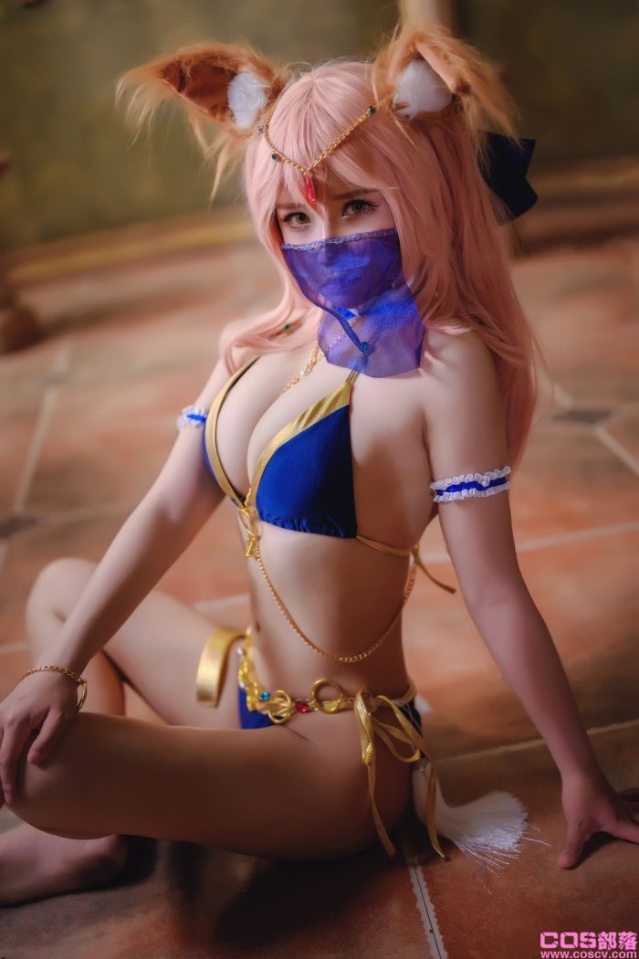微博红人Coser@抱走莫子aa - 玉藻前【41P/703MB】(图1)