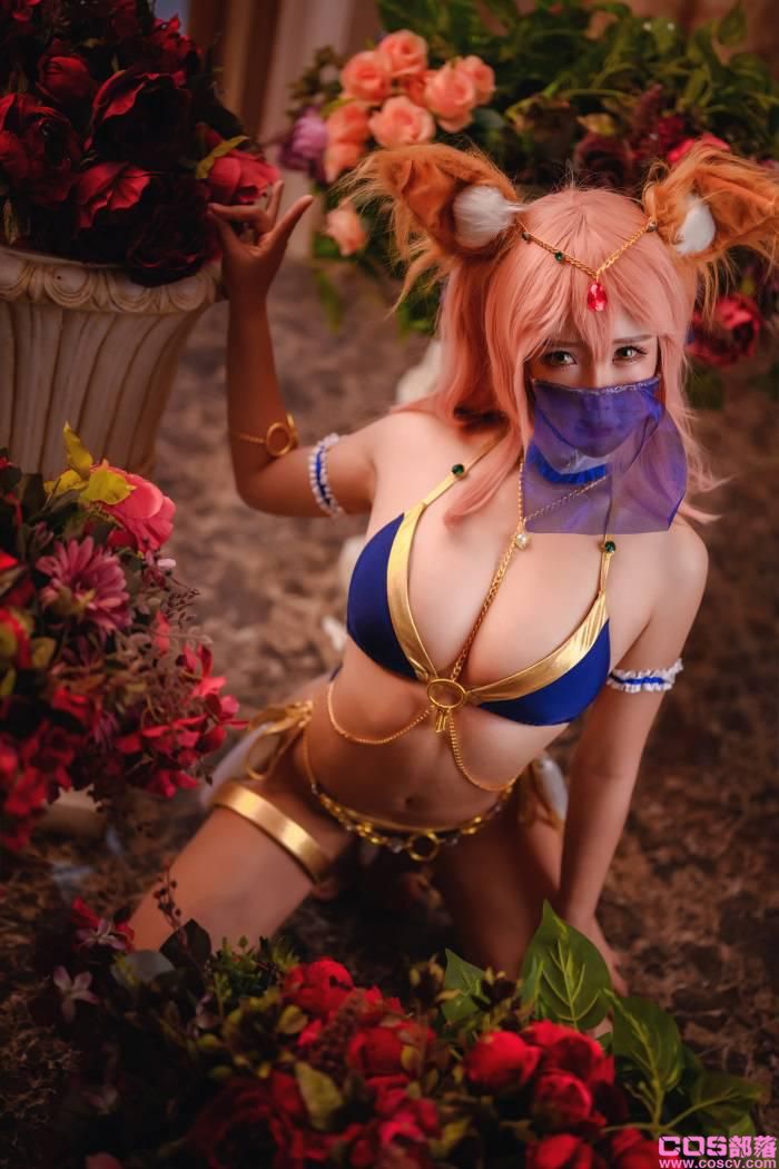 微博红人Coser@抱走莫子aa - 玉藻前【41P/703MB】(图3)