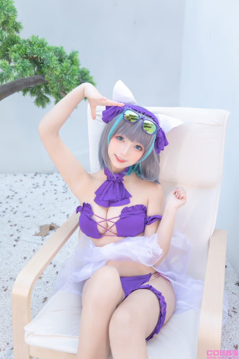 神楽坂真冬 -柴郡cos《纯色庭院》【150P/2V/642MB】(图1)